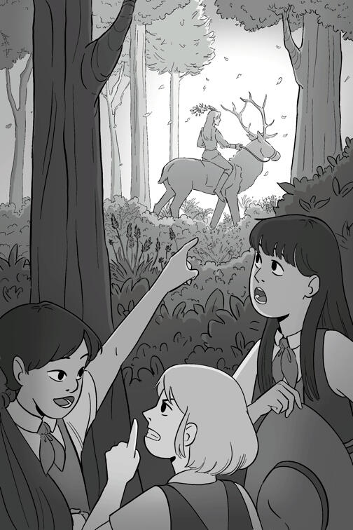 Self-Directed Work, 2024, Based off Grace Puente's The Poppy Scouts