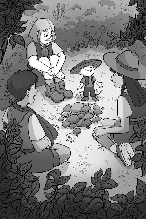 Self-Directed Work, 2024, Based off Grace Puente&#39;s The Poppy Scouts
