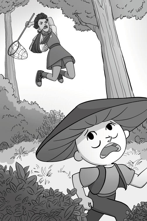 Self-Directed Work, 2024, Based off Grace Puente&#39;s The Poppy Scouts