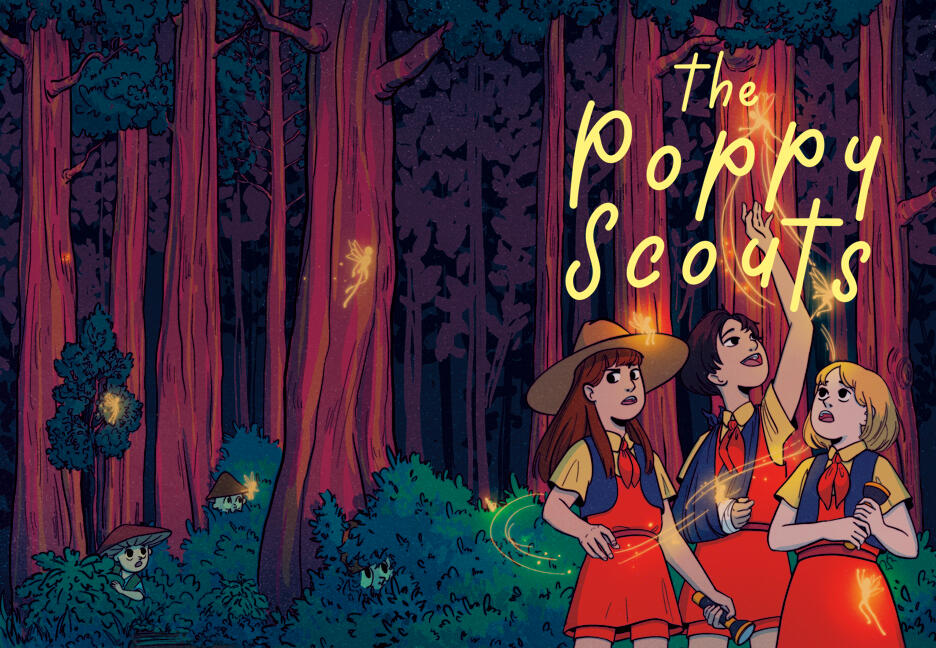 Self-Directed Work, 2025, Based off Grace Puente&#39;s The Poppy Scouts