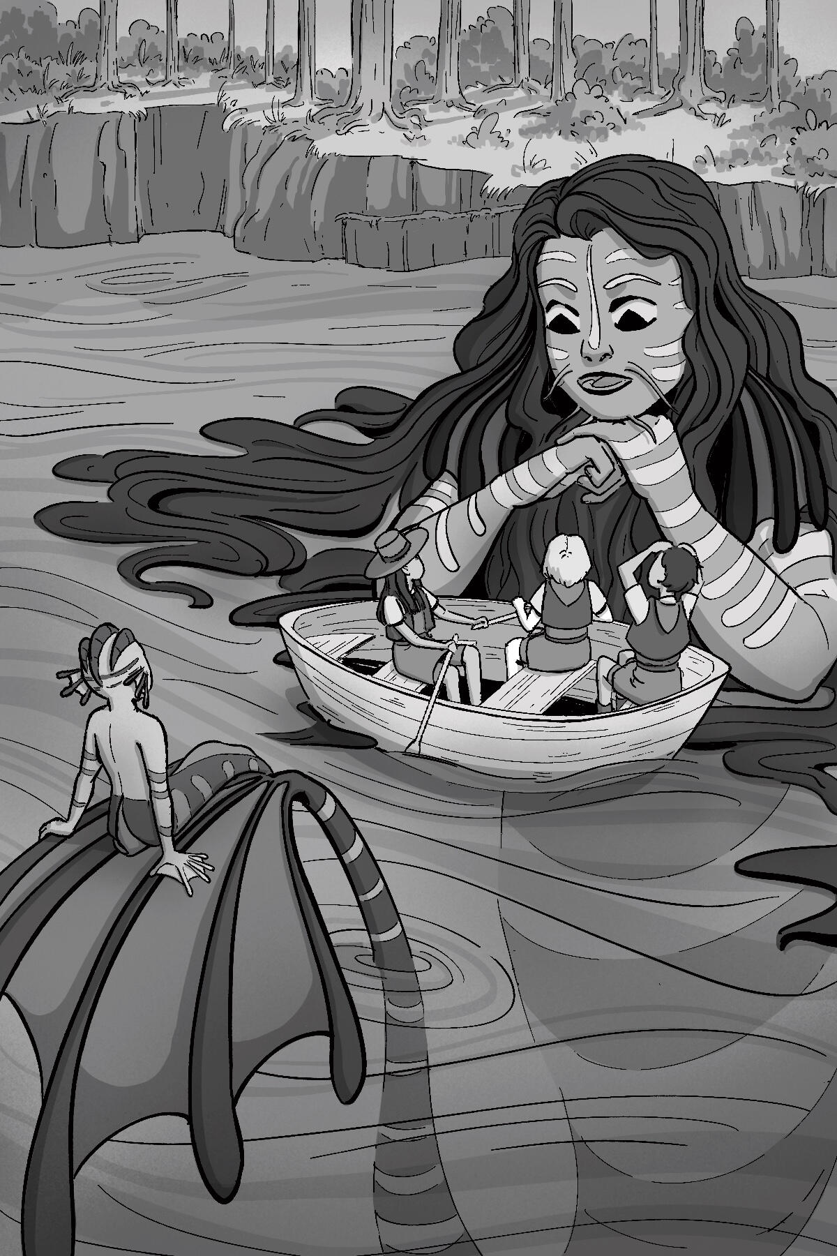 Self-Directed Work, 2025, Based off Grace Puente&#39;s The Poppy Scouts