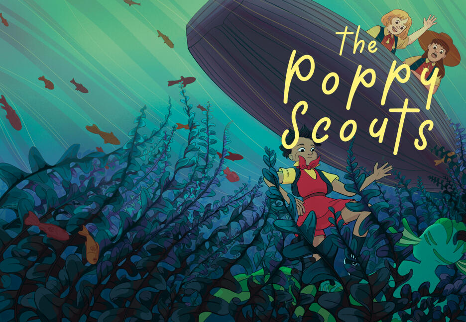 Self-Directed Work, 2025, Based off Grace Puente's The Poppy Scouts